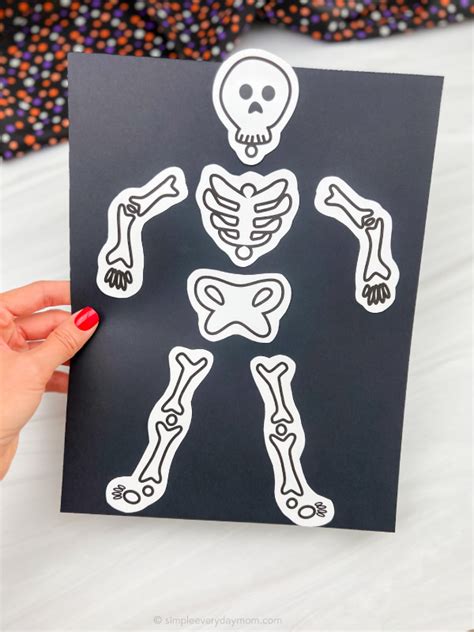 Image result for Skeleton Paper Chain Craft