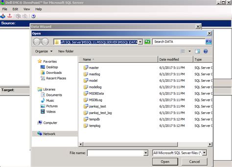 Avamar: How to Perform Table Level Recoveries from Hyper V SQL Virtual ...