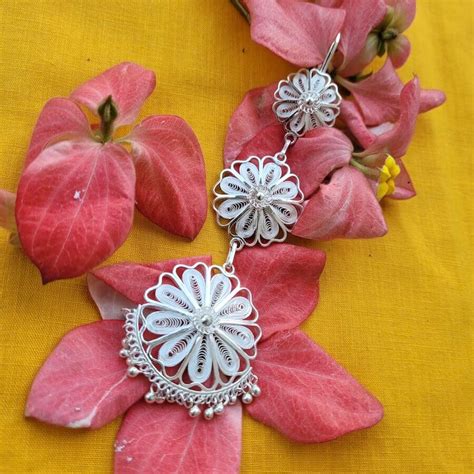 Odissi Dance Costume Jewelry in Silver Online | Silver Linings Cuttack ...