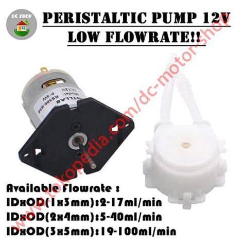 Jual Peristaltic Pump Dosing Pump 12v DC Pompa Peristaltik Water Pompa ...