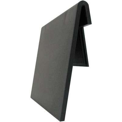916000-4 Quantum Storage Systems Polypropylene Label Holder, Black, 4"L ...