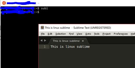 Sublime Text Editor Command Line 的图像结果