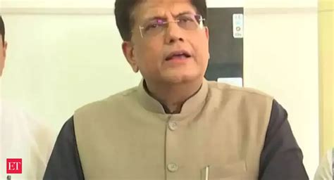 Centre ready for discussion on price rise issue: Piyush Goyal - The ...