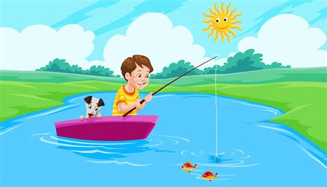 Fishing Clip Art at Delbert Sanders blog