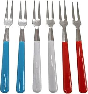 Buy Live Unique Small Fruit Fork - Stainless Steel Fork Set of 6 Pcs ...
