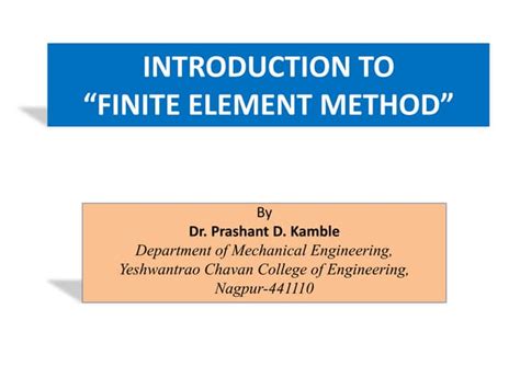 Image result for Introduction to Finite Element Method