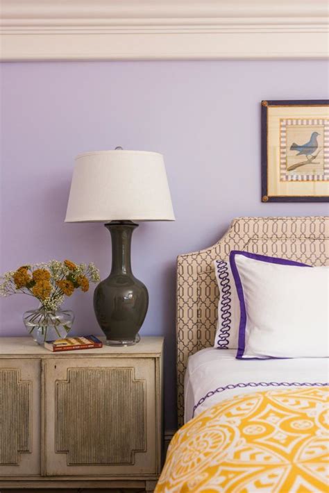 lavender walls bedroom ideas