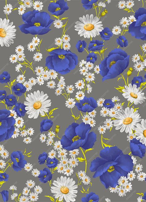 Image result for Flower Repeat Pattern