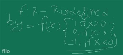 Image result for Signum Function Graph