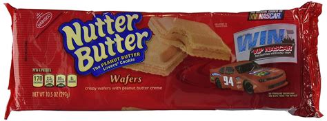 NUTTER BUTTER COOKIE PATTIES MMF7 PEANUT BUTTER CREME WAFERS 10.5 OZ ...
