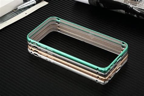 Totu ® Apple iPhone 6 / 6S Bamboo Design Mellow Aluminium Bumper Case ...