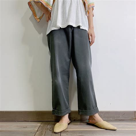 60s gray work pants | LEMON