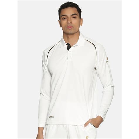JW Cricket Whites T-shirt (Full Sleeve) - Jr – Omtex Sports