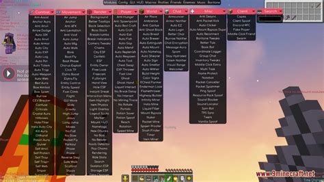 Matrix Client Minecraft 的图像结果
