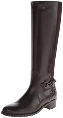 Buy Aquatalia Women's Oralie Equestrian Boot,Espresso Calf Elastic,10.5 ...