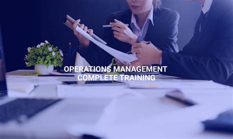 Operations Management Training Program 的图像结果