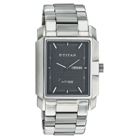 Buy Online Titan HTSE Black Dial Solar Powered Stainless Steel Strap ...