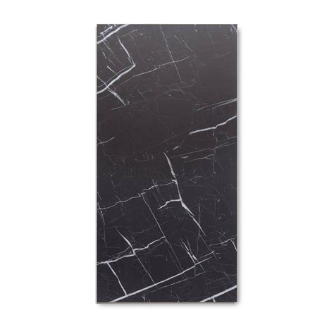 Buy TerraCore Nero Marquina 12 in. W x 24 in. L Click-Lock Luxury Vinyl ...