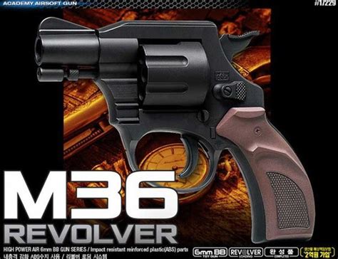 Academy Korea M36 Revolver Airsoft Pistol BB Replica India | Ubuy