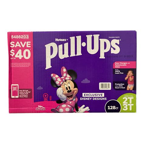 Huggies Pull-Ups Training Pants for Girls, 2T-3T, 128ct — Ewirelessgear