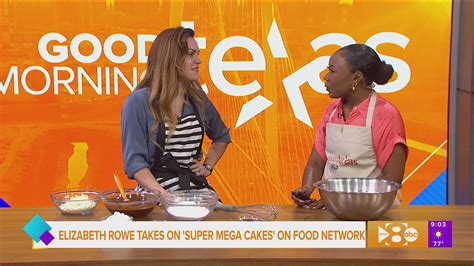 Elizabeth Rowe takes on 'Super Mega Cakes' on the Food Network | wfaa.com