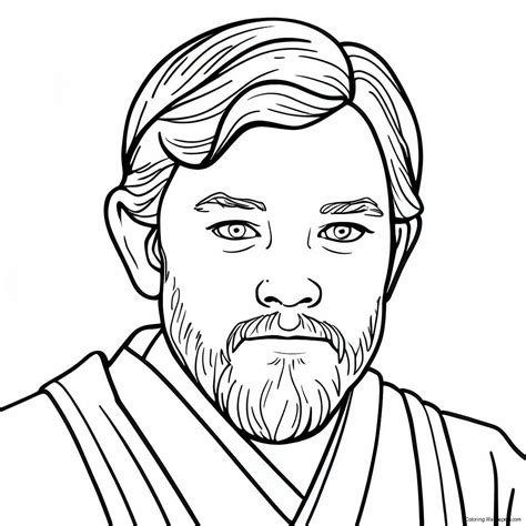 Young Obi Wan Kenobi Coloring Page (26505-20955)