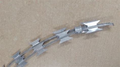 Barbed Fencing Wire - Galvanized Iron Concertina Coils Manufacturer ...