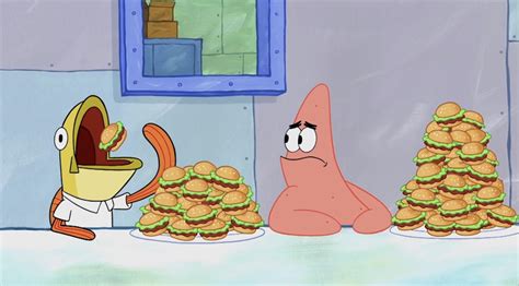 Anyone notice how the episode what’s eating patrick the Patties have ...