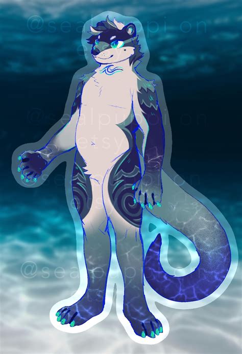 Otter Furry Fursona Adopt - Etsy