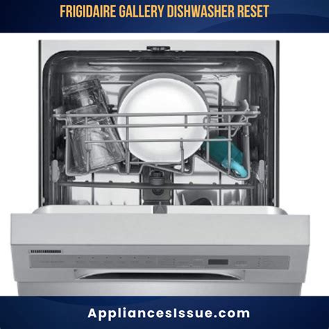 Frigidaire Dishwasher Reset