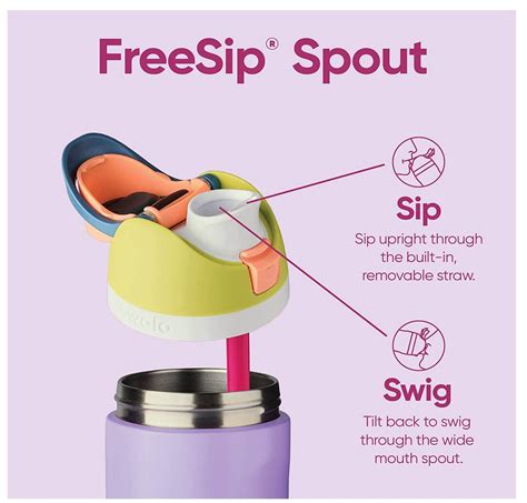 Owala® FreeSip® Insulated Stainless Steel 32oz | 946ml - Water Bottle BPA Free : Poolside Punch ...