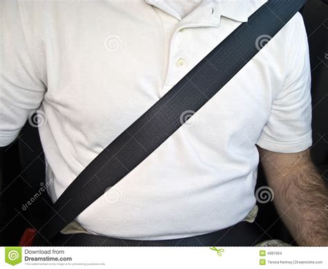 Man with Seat Belt stock photo. Image of seat, vehicle - 4981904