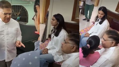 ALLU ARJUN’S FATHER ALLU ARAVIND, SNEHA REDDY MEET SRITEJ’S FAMILY ...