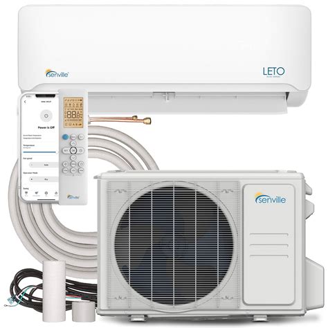 Senville 30000 BTU Mini Split Air Conditioner Heat Pump, LETO Series ...