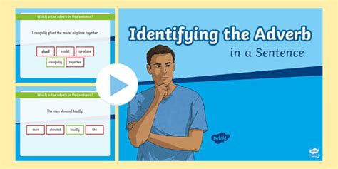 Caribbean Identifying the Adverb PowerPoint Game - Twinkl