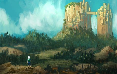 Adventure Time Back Drops Landscape 的图像结果