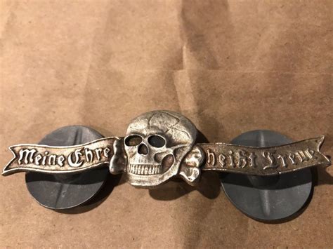 Waffen SS Death Head Dress Uniform Insignia | #1915141171