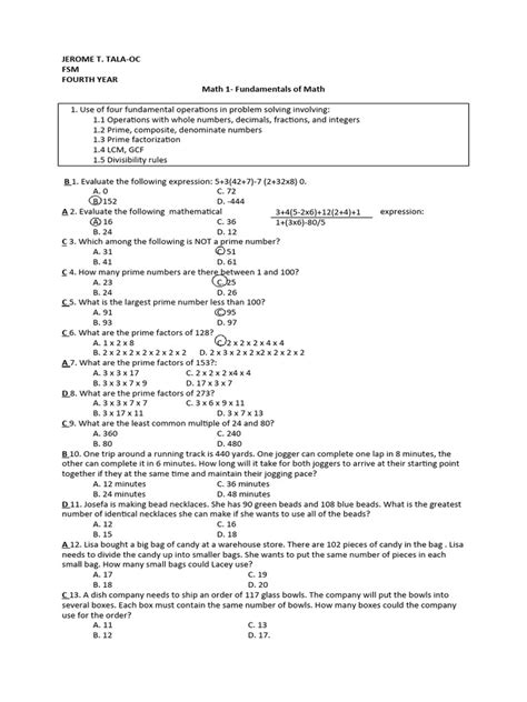 Math Basics PDF 的图像结果