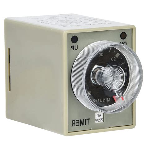 Delay Time Relay, Relay Delay Timer Timing Relay, AH3-3 8 Pins 60Min ...