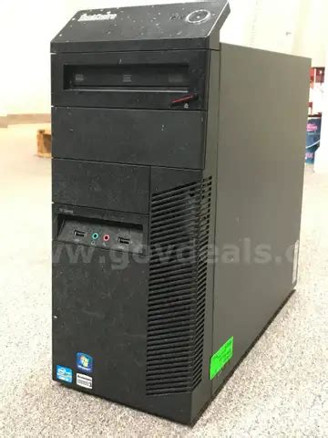 Lenovo ThinkCentre M Series Tower | GovDeals