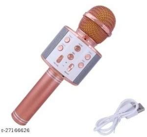 TECHEL 89 _Bluetooth Singing Mic Speaker Handheld Microphone AND ...