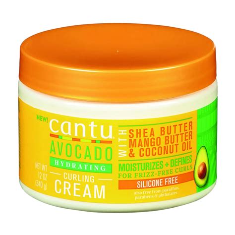 Buy Cantu Avocado Hydrating Curling Cream with Shea Butter, Mango ...