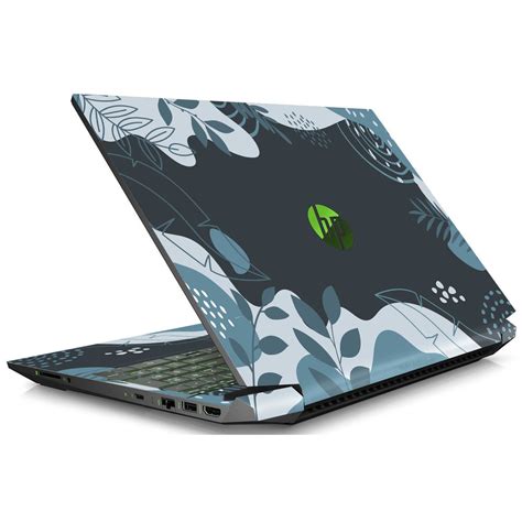 Shop Dark Abstract Nature Pattern Laptop Skin for HP | Buy Online Now ...