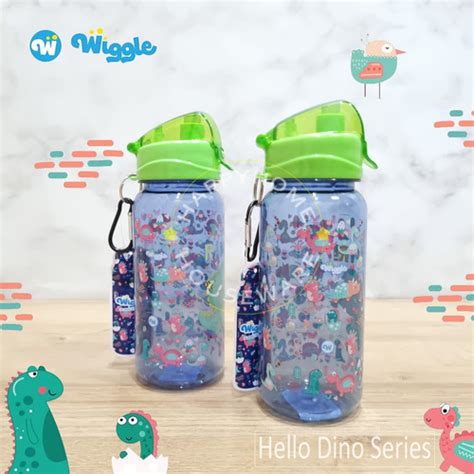 Jual Wiggle Terbaru Design Hello Dino Bottle Sport 670ml | Botol Minum ...