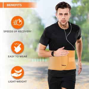 Buy VISSCO ABDOMINAL BELT (8") |SUPPORTS THE WEAK ABDOMINAL MUSCLES TO ...