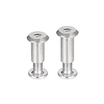 uxcell Screw Post Female 8x12mm 8x15mm Binding Bolts Stainless Steel ...