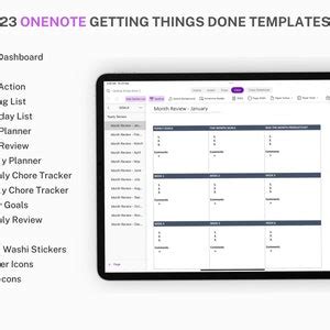 Image result for OneNote Digital Planner Task List