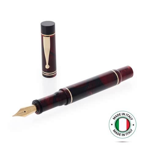 Gioia | Alleria | Fountain Pen | Amaranto Red-black GT - SCOOBOO - Gioia