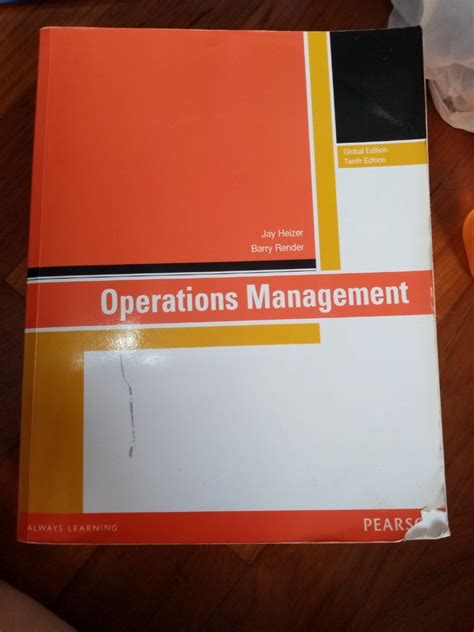 Image result for Operations Management Textbook