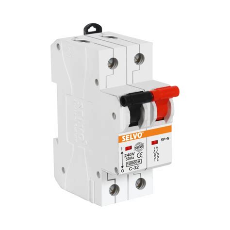 SELVO C-32A Single Pole Neutral (SPN ) MCB – selvoelectricalsindia